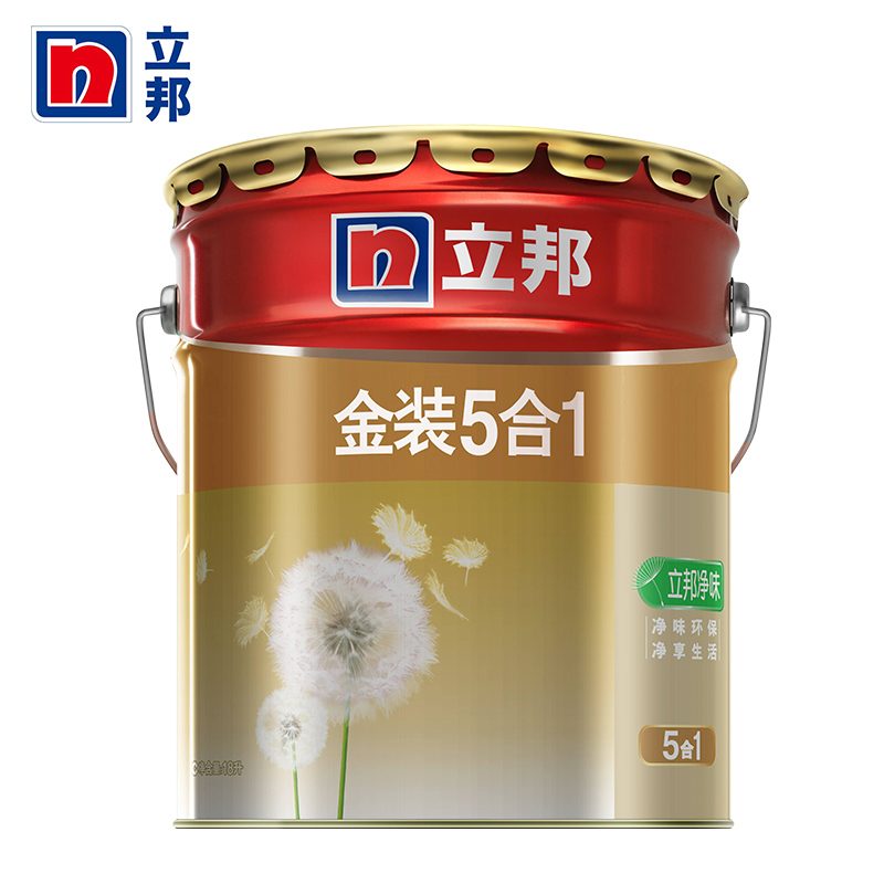 立邦金装净味五合一内墙漆