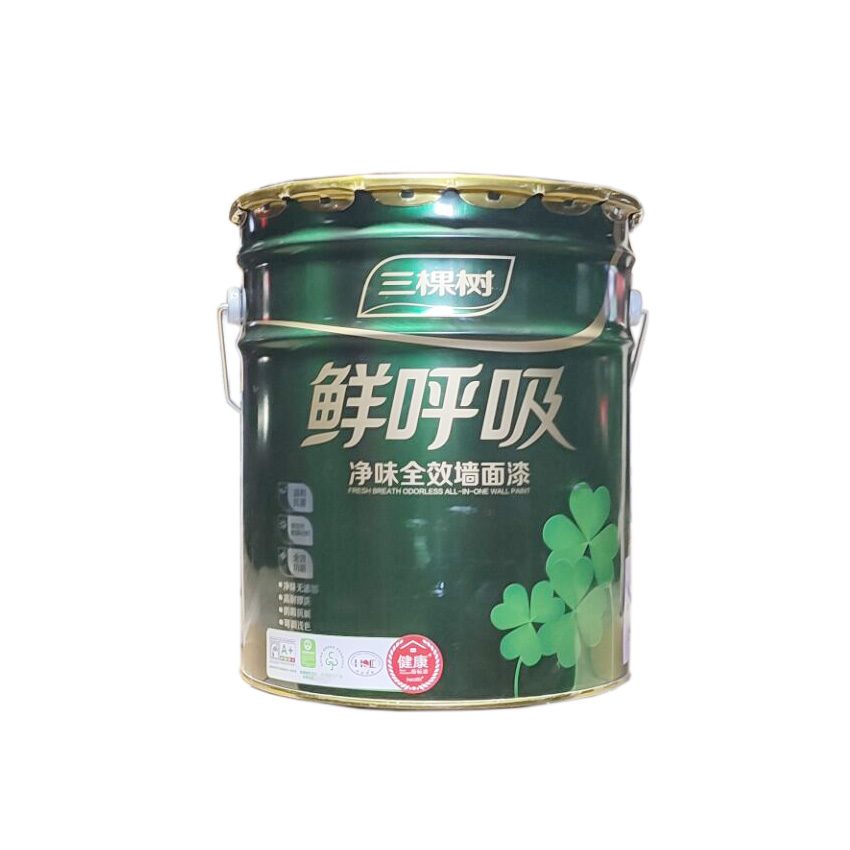 三棵树鲜呼吸墙面漆 18L